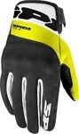Spidi Flash-KP, Handschuhe - Schwarz/Neon-Gelb - 3XL