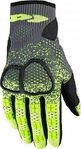 Spidi Cross Knit, Handschuhe - Grau/Schwarz/Neon-Gelb - XXL