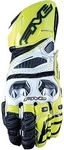 Five RFX Race, Handschuhe - Wei&szlig;/Neon-Gelb/Schwarz/Rot - XL