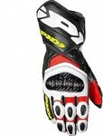 Spidi Carbo 7, Handschuhe - Rot/Neon-Gelb/Schwarz - XXL