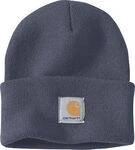 Carhartt Waffle Cuffed, M&uuml;tze - Dunkelgrau (Hw4) - Einheitsgr&ouml;&szlig;e