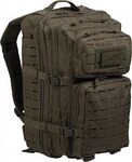 Mil-Tec US Assault Pack L Lasercut, Rucksack - Oliv