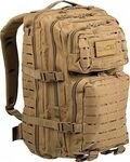 Mil-Tec US Assault Pack L Lasercut, Rucksack - Beige (Coyote)