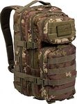Mil-Tec US Assault Pack S Camo, Rucksack - Woodland (Vegetato)