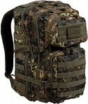Mil-Tec US Assault Pack L Camo, Rucksack - Flecktarn