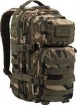 Mil-Tec US Assault Pack S Camo, Rucksack - Woodland