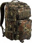 Mil-Tec US Assault Pack L Lasercut Camo, Rucksack - Flecktarn