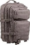 Mil-Tec US Assault Pack L, Rucksack - Grau (Urban)