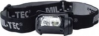Mil-Tec LED, Kopflampe 4-farbig - Schwarz