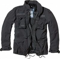 Brandit M-65 Giant, Textiljacke - Schwarz - M