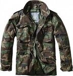 Brandit M-65 Classic, Textiljacke - Woodland - S