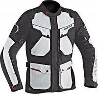 Ixon Crosstour HP, Textiljacke wasserdicht - Schwarz/Grau - S