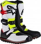 Alpinestars Tech T S23, Stiefel - Wei&szlig;/Rot/Neon-Gelb/Schwarz - 10 US