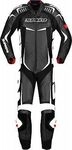 Spidi Track Wind Pro, Lederkombi 1tlg. - Schwarz/Wei&szlig; - 46