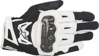 Alpinestars 3567717-12-S, Alpinestars SMX 2 Air Carbon V2, Handschuhe - Schwarz/Wei&szlig;