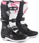 Alpinestars Stella Tech 3 S25, Stiefel Damen - Schwarz/Wei&szlig;/Pink - 6 US