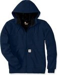 Carhartt Wind Fighter, Kapuzenjacke - Dunkelblau - L