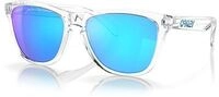 Oakley Frogskins Sapphire, Sonnenbrille - Transparent Blau/Violett-Verspiegelt