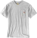 Carhartt Workwear K87 Pocket, T-Shirt - Hellgrau - L