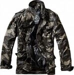 Brandit M-65 Classic, Textiljacke - Darkcamo - 3XL