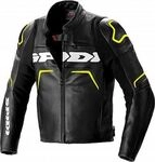 Spidi Evorider 2, Lederjacke - Schwarz/Neon-Gelb - 48