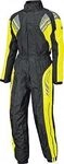 Held Flood, Regenkombi 1tlg. - Schwarz/Neon-Gelb/Grau - 3XL