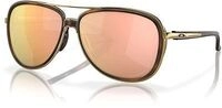 Oakley Split Time Rose Gold Polarized, Sonnenbrille - Gold/Braun
