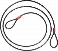 Abus Cobra, Stahlkabel - Schwarz - 12 mm / 180 cm