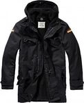 Brandit Parka Flag, Textiljacke - Schwarz - XXL