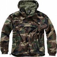 Brandit Summer Windbreaker, Textiljacke - Woodland - XL