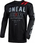 ONeal Element Dirt, Trikot - Schwarz/Grau/Rot - M