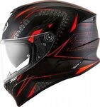 Suomy Stellar Shade, Integralhelm - Schwarz/Rot - L