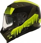 Simpson Venom Army, Integralhelm - Matt-Neon-Gelb - S