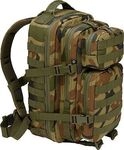 Brandit US Cooper M Camo, Rucksack - Woodland - 25 l