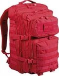 Mil-Tec US Assault Pack L, Rucksack - Rot