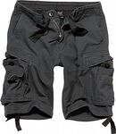Brandit Vintage, Cargoshorts - Schwarz - M