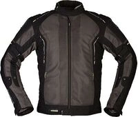 Modeka Khao Air, Textiljacke wasserdicht - Dunkelgrau/Schwarz - M