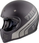 Premier PR9TRM26-XL, Premier Trophy MX BTR, Motocrosshelm - Matt Schwarz/Grau - XL