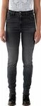 Rokker Rokkertech High, Jeans Damen - Dunkelgrau - W31/L30
