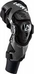 Leatt X-Frame Hybrid, Knie Orthesen - Schwarz/Dunkelgrau - M