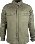 John Doe Motoshirt, Hemd/Textiljacke - Dunkelgr&uuml;n - 5XL