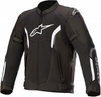 Alpinestars AST V2 Air, Textiljacke - Schwarz/Wei&szlig; - M
