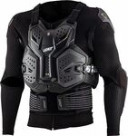 Leatt 6.5, Protektorenjacke Level-1/2 - Schwarz/Dunkelgrau - S