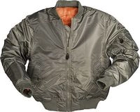 Mil-Tec US Flieger MA1 PES, Textiljacke - Oliv - 3XL