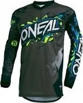 ONeal Element Villain, Trikot Kinder - Grau/Blau/Wei&szlig; - L