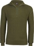 Brandit Marine Troyer, Pullover - Oliv - XXL