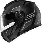 Schuberth 4159063360, Schuberth C5 Master, Klapphelm - Matt Schwarz/Dunkelgrau/Wei&szlig;