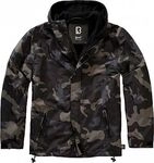 Brandit Windbreaker Frontzip, Textiljacke - Darkcamo - 6XL
