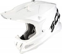 Scorpion VX-22 Air Mips Solid, Motocrosshelm - Wei&szlig; - XS