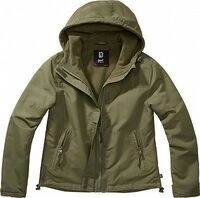 Brandit Windbreaker, Textiljacke Damen - Oliv - L
